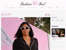 Tablet Screenshot of fashionufeel.com